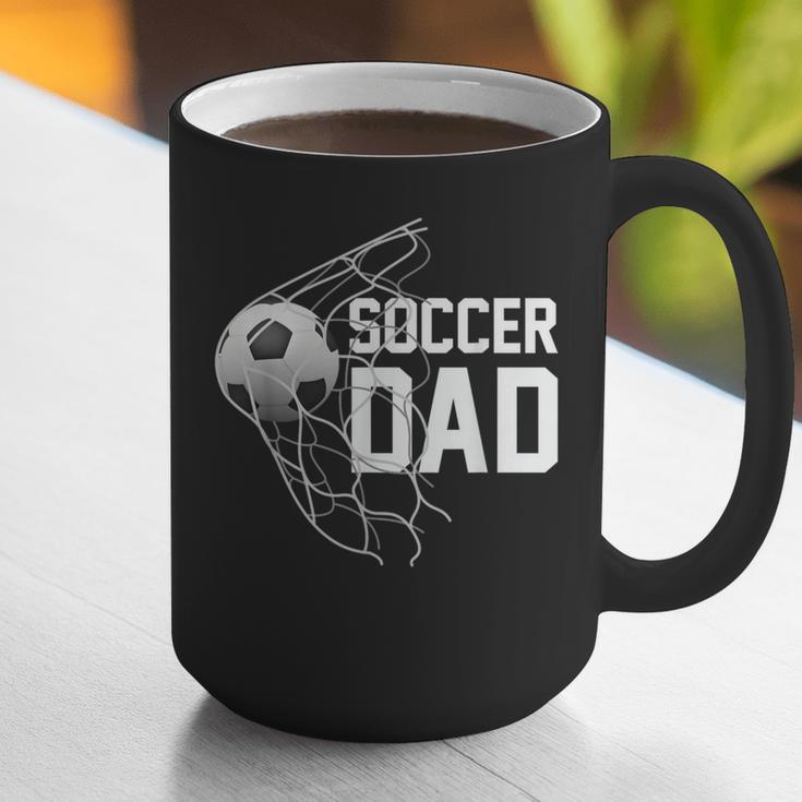 Soccer DAD Football Futbol Parents Goal Graphic Print Coffee Mug