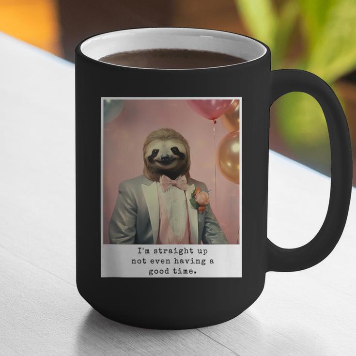 Social Anxiety Not Having A Good Time Socializing Introvert Graphic Print Coffee Mug