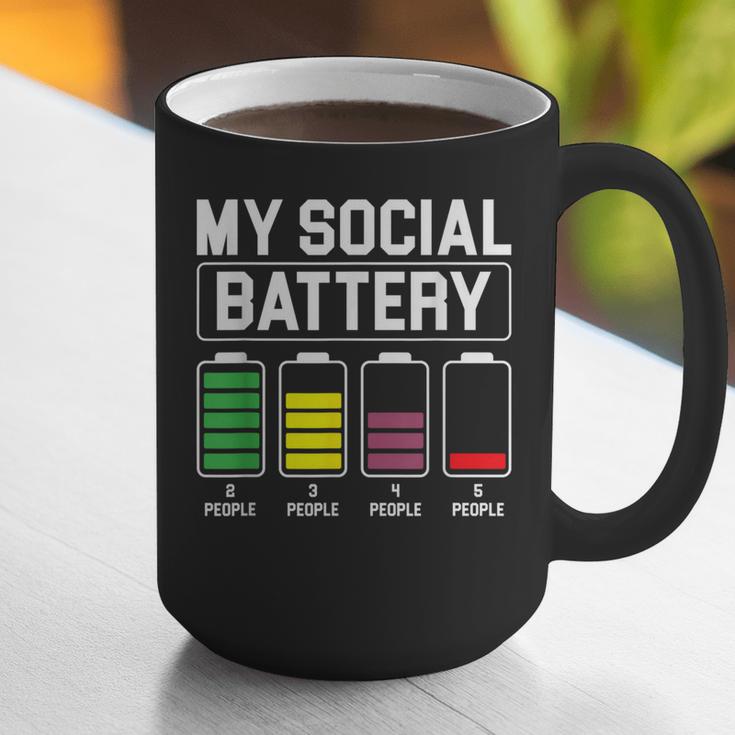 My Social Battery Introverted Low Energy Antisocial Graphic Print Coffee Mug My Social Battery Introverted Low Energy Antisocial Graphic Print Coffee Mug