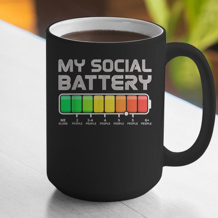 Social Battery Low Energy Antisocial Introvert Graphic Print Coffee Mug Social Battery Low Energy Antisocial Introvert Graphic Print Coffee Mug