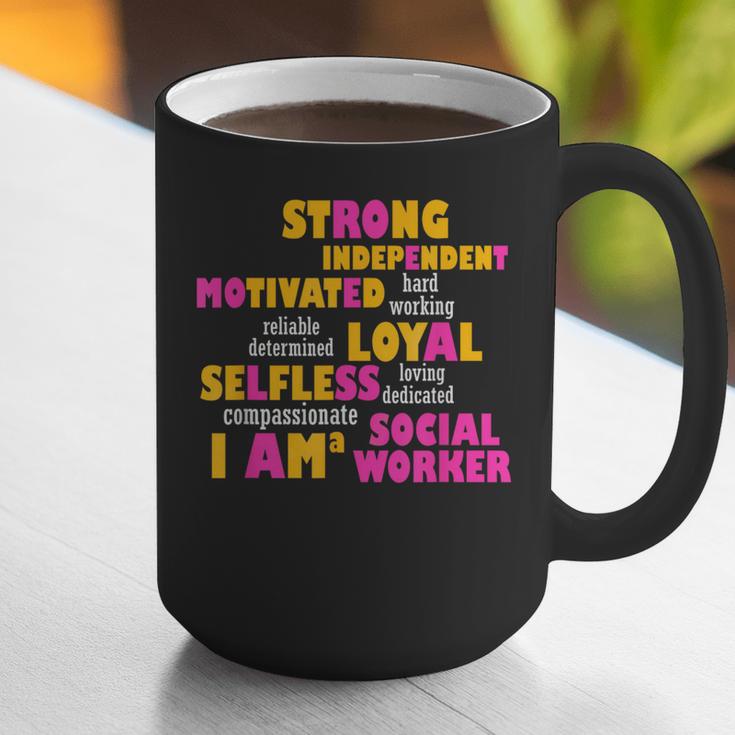 Social WorkerShirt Graduation Social Work Month Graphic Print Coffee Mug