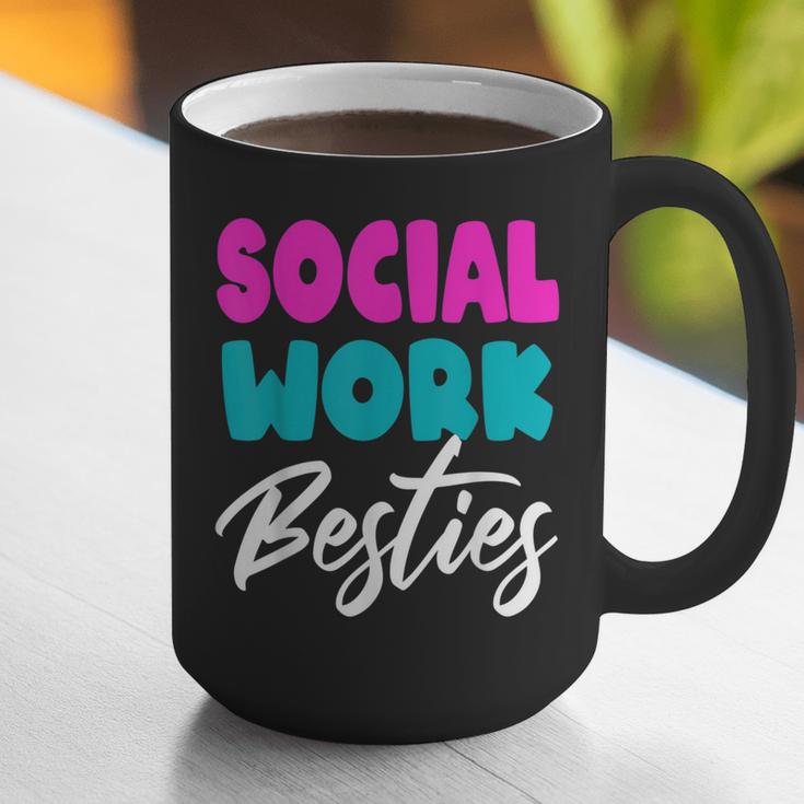 Social Worker Work Coworkers Best Friend Graduation MSW Graphic Print Coffee Mug