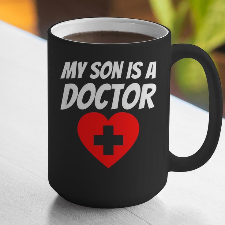 My Son Is A Doctor Shirt Proud Parents Graduation Graphic Print Coffee Mug