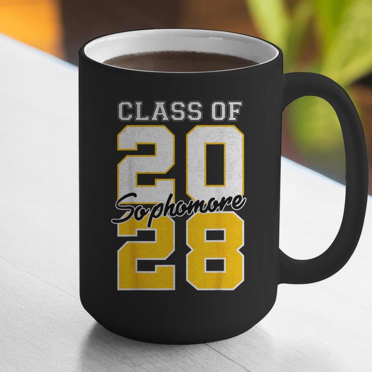 Sophomore 2028 Class Of 2028 Graduation 2028 10th Grade Graphic Print Coffee Mug Sophomore 2028 Class Of 2028 Graduation 2028 10th Grade Graphic Print Coffee Mug