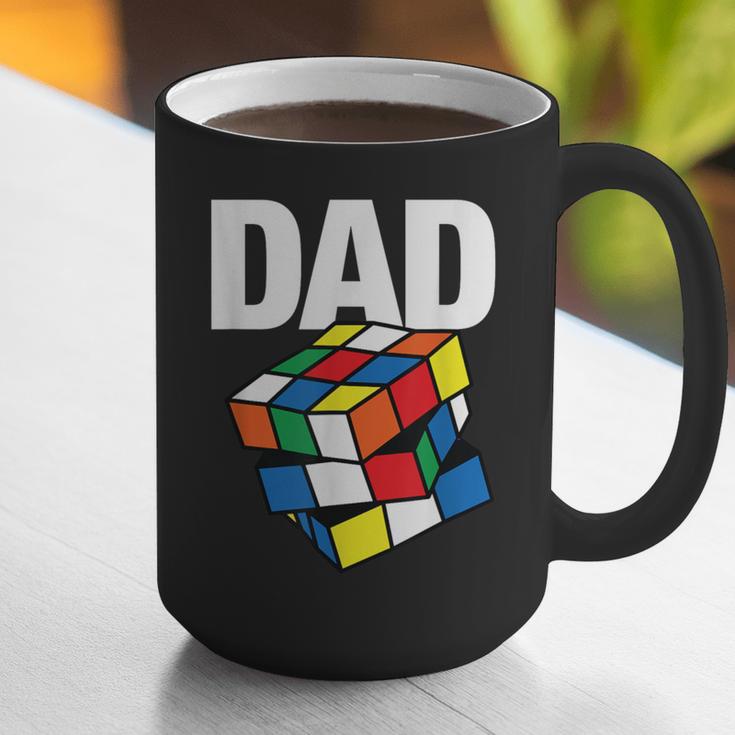 Speed Cubing Dad Puzzle Cuber Cube Kids Graphic Print Coffee Mug Speed Cubing Dad Puzzle Cuber Cube Kids Graphic Print Coffee Mug