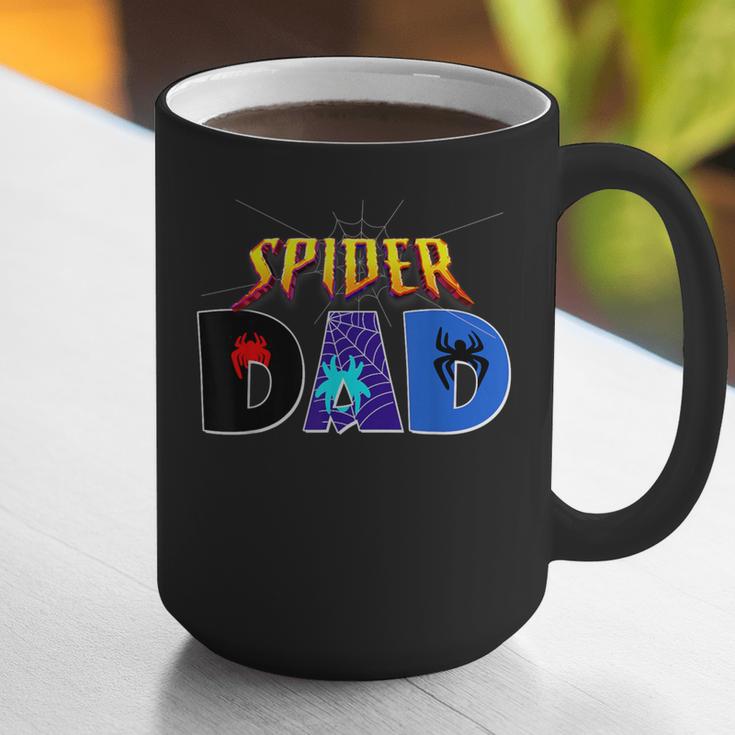 Spider Dad Shirt Birthday Fathers Day Halloween Costumes Pjs Graphic Print Coffee Mug