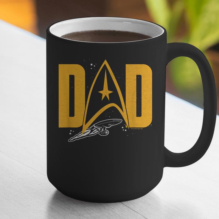 Star Trek Starfleet Dad Graphic Print Coffee Mug Star Trek Starfleet Dad Graphic Print Coffee Mug