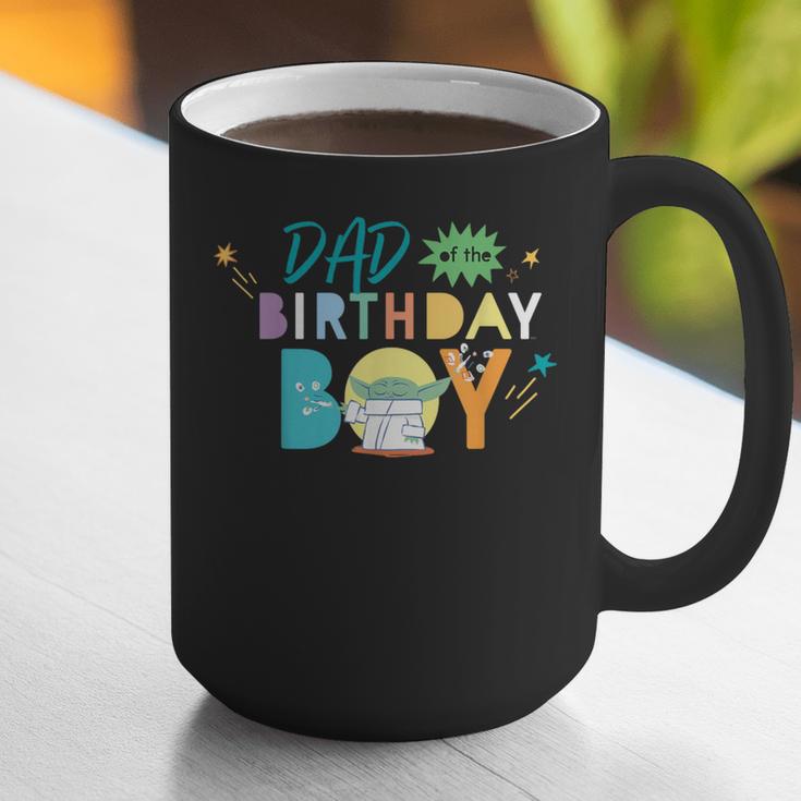 Star Wars Grogu Mandalorian Toon Dad Of The Birthday Boy Graphic Print Coffee Mug