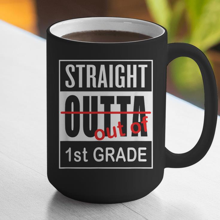 Straight Outta First Grade Graduation 1st GradeShirt Graphic Print Coffee Mug