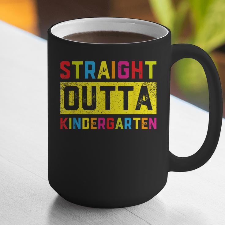 Straight Outta Kindergarten TShirt Graduation Kid Graphic Print Coffee Mug