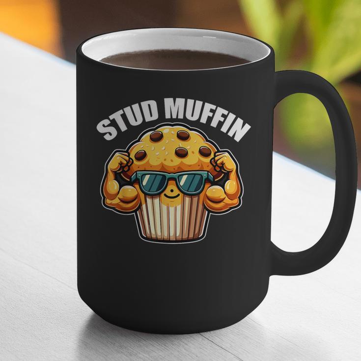 Stud Muffin Muffin Lover Dad Boyfriend Men Boys Graphic Print Coffee Mug