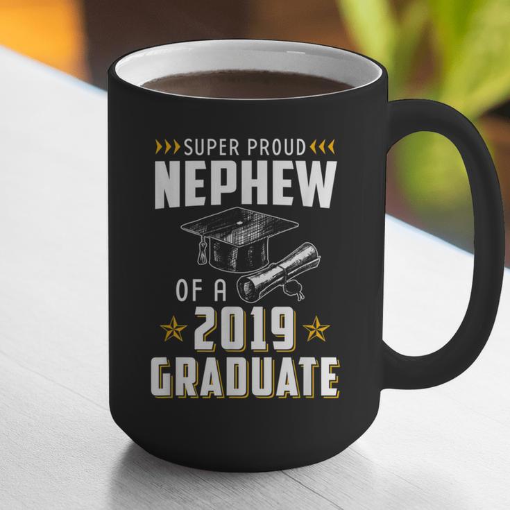 Super Proud Nephew Of A 2019 Graduate Shirt Graduation Graphic Print Coffee Mug