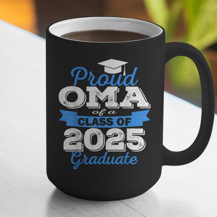 Super Proud OMA Of 2025 Graduate Senior Graduation Family Graphic Print Coffee Mug