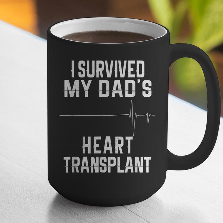 I Survived My Dad's Heart Transplant Graphic Print Coffee Mug