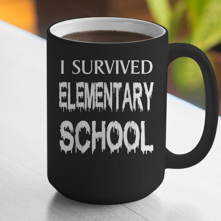 I Survived Elementary School Graduation Shirt T-Shirt Graphic Print Coffee Mug