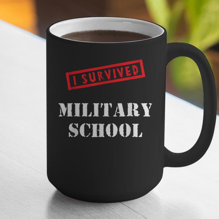 I Survived Military School Graduation Straight Outta Graphic Print Coffee Mug