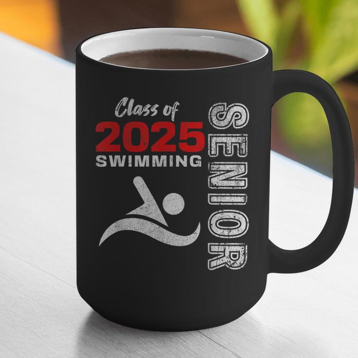 Swimming Team Senior Class Of 2025 Graduation 2025 Graphic Print Coffee Mug