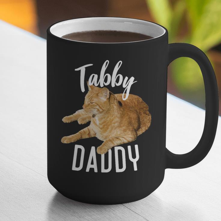 Tabby Daddy Cat Lover Saying Graphic Graphic Print Coffee Mug