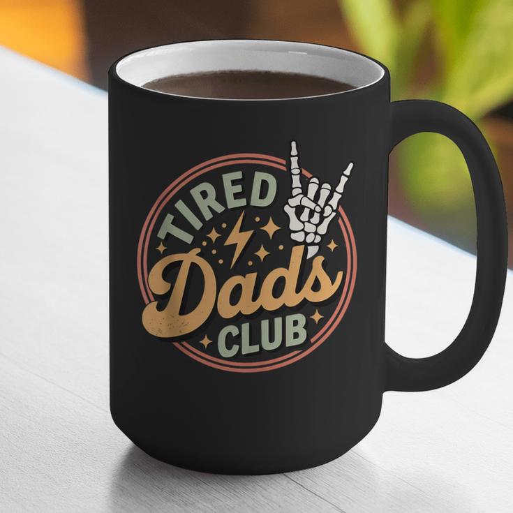 Tired Dads Club Graphic Print Coffee Mug