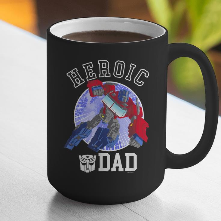 Transformers Father's Day Optimus Prime Heroic Dad Vintage Graphic Print Coffee Mug Transformers Father's Day Optimus Prime Heroic Dad Vintage Graphic Print Coffee Mug