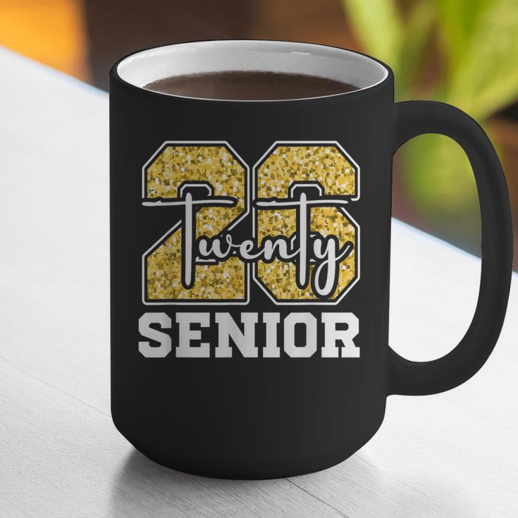 Twenty 2026 Class Of 26 Seniors Back To School Graduation Graphic Print Coffee Mug