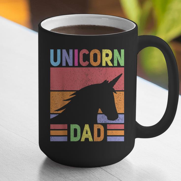 Unicorn Birthday Outfit Dad Unicorn Costume Bday Dad Unicorn Graphic Print Coffee Mug