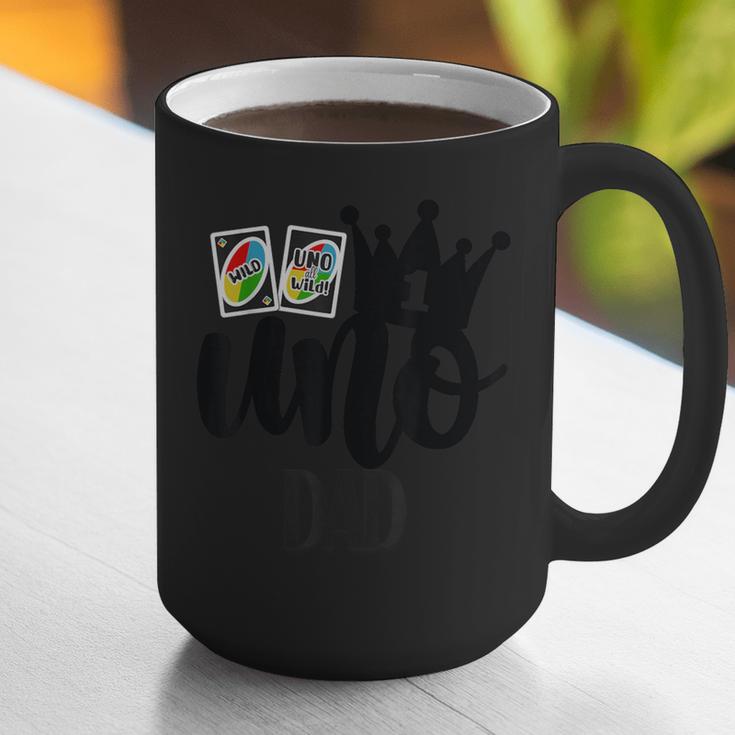 Uno 1st Birthday Dad Graphic Print Coffee Mug Uno 1st Birthday Dad Graphic Print Coffee Mug