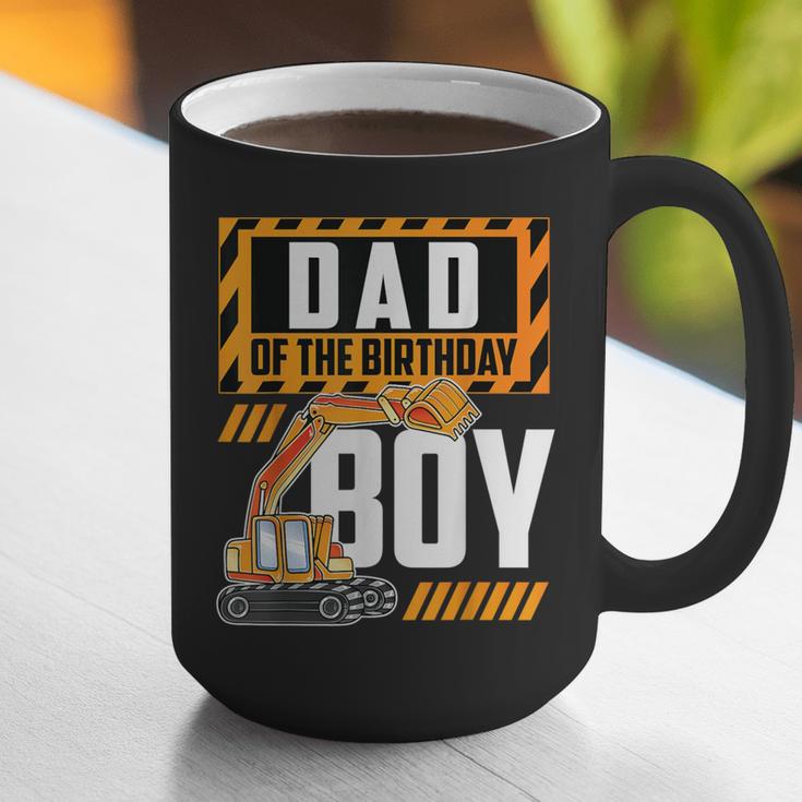 Vehicle Construction Excavator Dad Of The Birthday Boy Small Graphic Print Coffee Mug Vehicle Construction Excavator Dad Of The Birthday Boy Small Graphic Print Coffee Mug