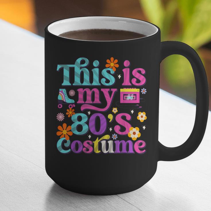 Vintage 80s Costume Nostalgia 1980s Fashion Cute Girls Women Graphic Print Coffee Mug