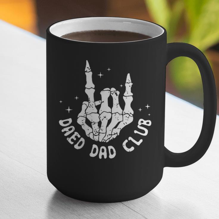Vintage Dead Dad Club Matching 2 Sides Fathers Day Graphic Print Coffee Mug
