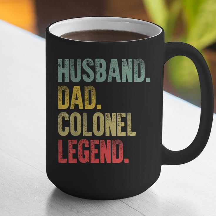 Vintage Husband Dad Colonel Legend Retro T-Shirt Graphic Print Coffee Mug