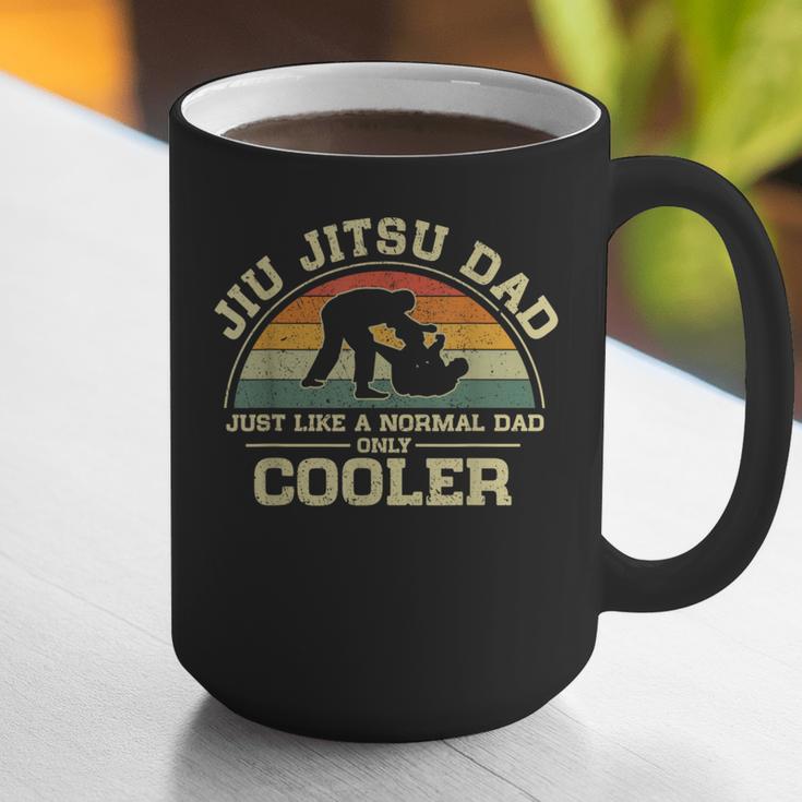 Vintage Jiu Jitsu Dad Just Like A Normal Dad Only Cooler Graphic Print Coffee Mug
