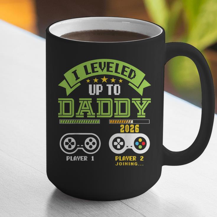 Vintage Leveling Up To Daddy 2026 Soon To Be Dad 2026 Graphic Print Coffee Mug Vintage Leveling Up To Daddy 2026 Soon To Be Dad 2026 Graphic Print Coffee Mug
