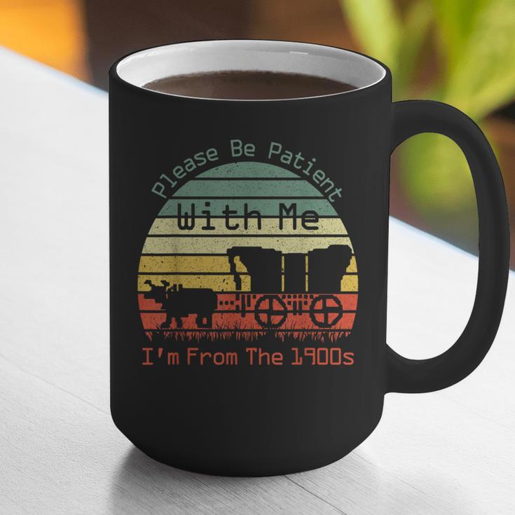Vintage Sunset Please Be Patient With Me I'm From The 1900s Graphic Print Coffee Mug Vintage Sunset Please Be Patient With Me I'm From The 1900s Graphic Print Coffee Mug