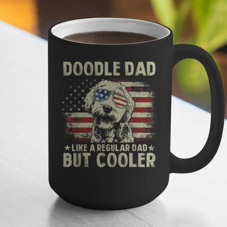 Vintage USA Flag Goldendoodle Doodle Dad Fathers Day Men Graphic Print Coffee Mug Vintage USA Flag Goldendoodle Doodle Dad Fathers Day Men Graphic Print Coffee Mug