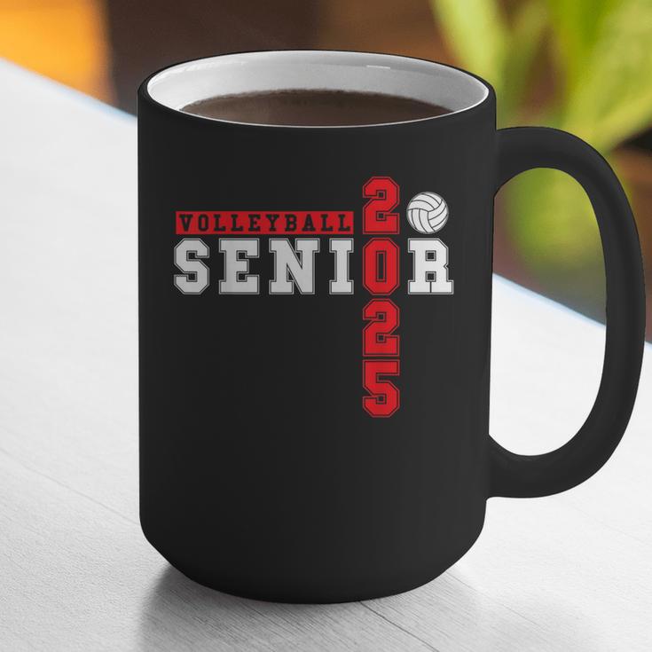 Volleyball Senior Night Volleyball Senior 2025 Graduation 5 Graphic Print Coffee Mug