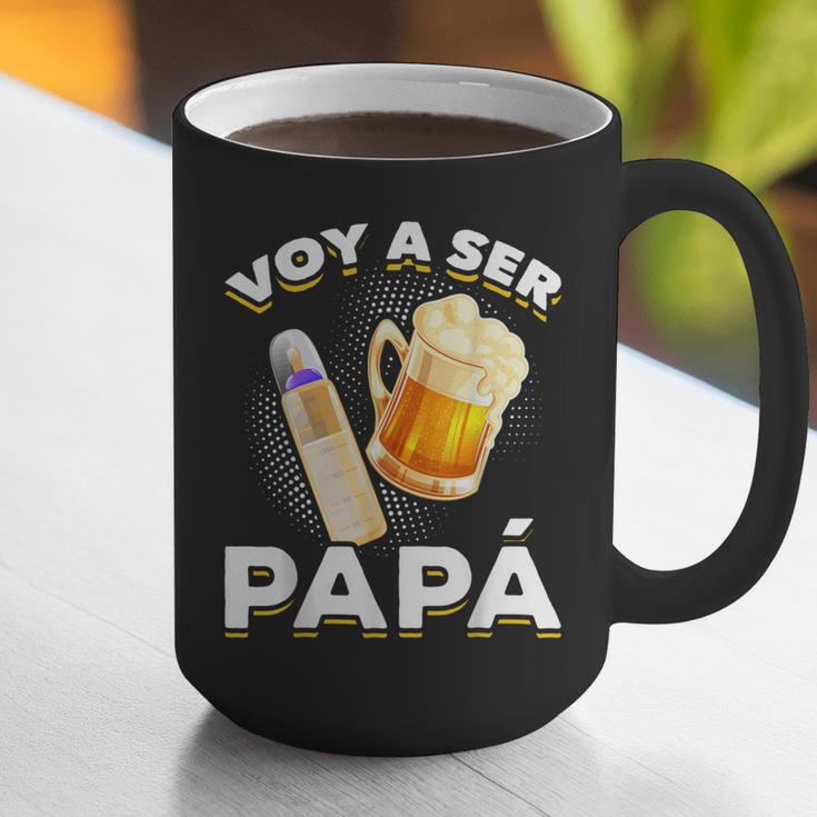 Voy Hacer Papa Ser Papa Voy A Ser Papa Dad To Be In Spanish Graphic Print Coffee Mug