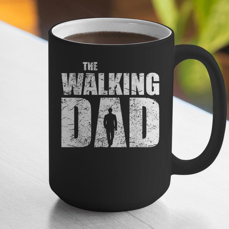 The Walking Dad Father Man Dead Retro Vintage Men Fun Graphic Print Coffee Mug