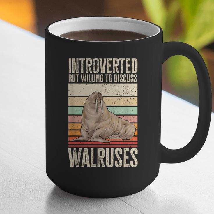 Walrus Lover Introvert Walrus Graphic Print Coffee Mug Walrus Lover Introvert Walrus Graphic Print Coffee Mug