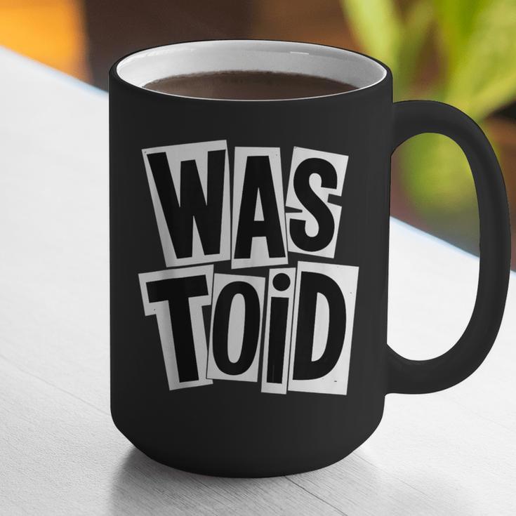Wastoid 80s Slang Retro Teen Quote Gen X Nostalgia Graphic Print Coffee Mug