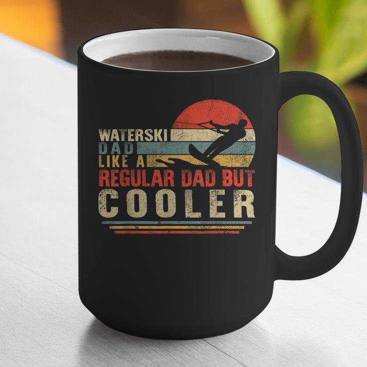 Waterski Dad Fathers Day Ski Lover Dad Water Skiing Rider Graphic Print Coffee Mug
