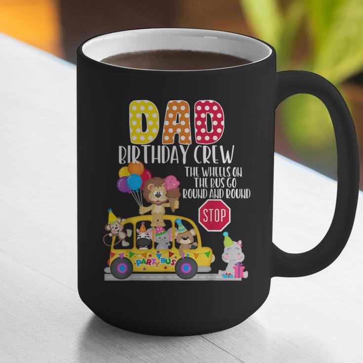 The Wheels On The Bus Dad Birthday Crew Party Toddler Kids Graphic Print Coffee Mug