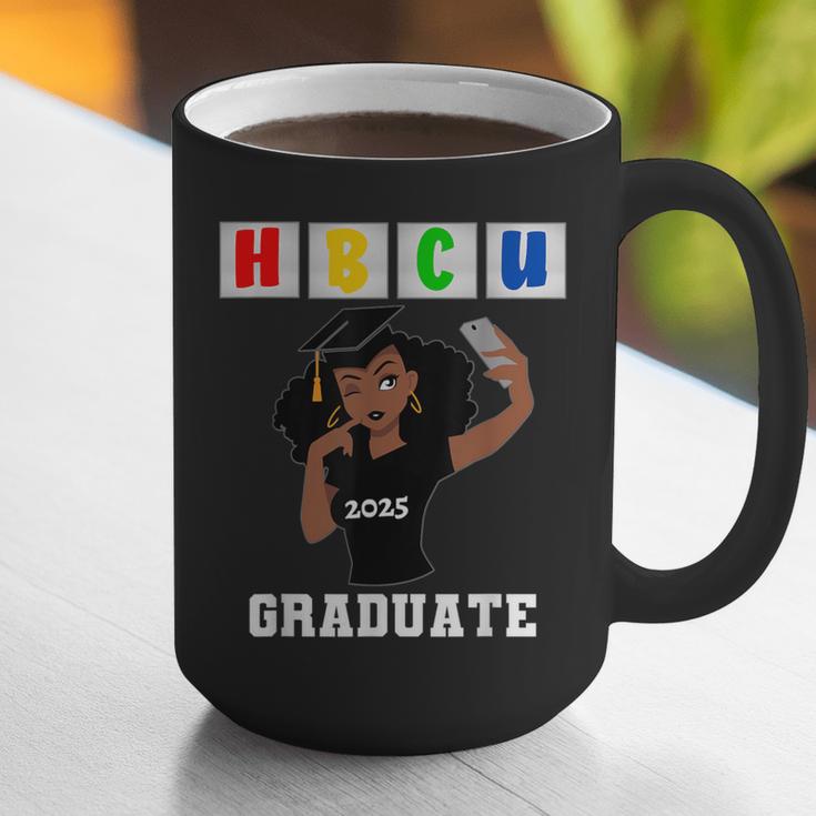Women HBCU Grad 2025 College Graduation Apparel Graphic Print Coffee Mug