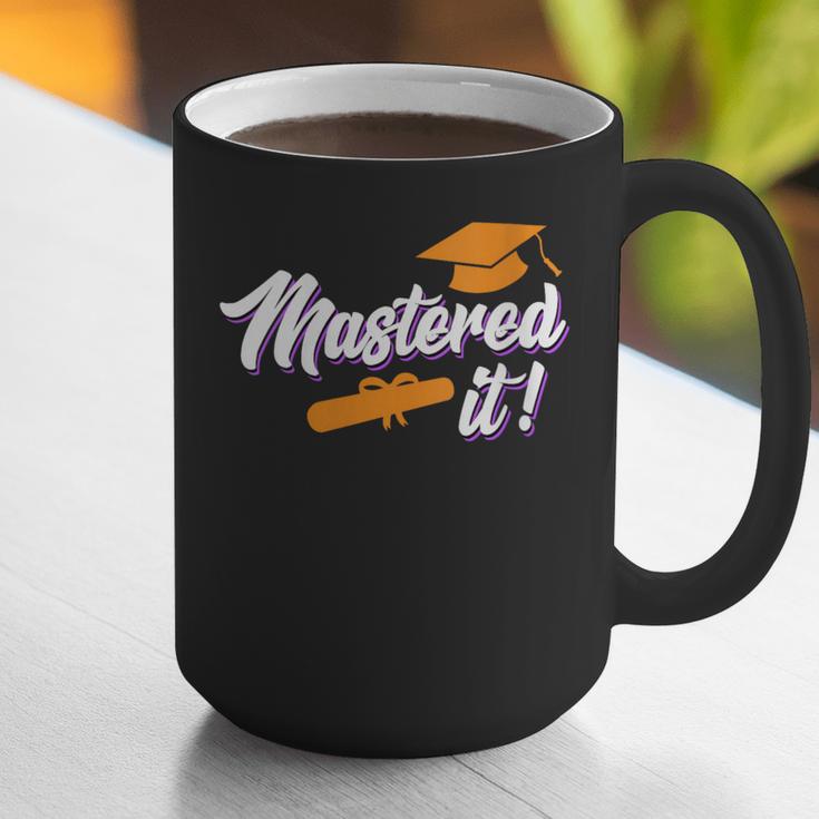 Women's Master Graduation 2026 Mastered It Master's Degree Graphic Print Coffee Mug