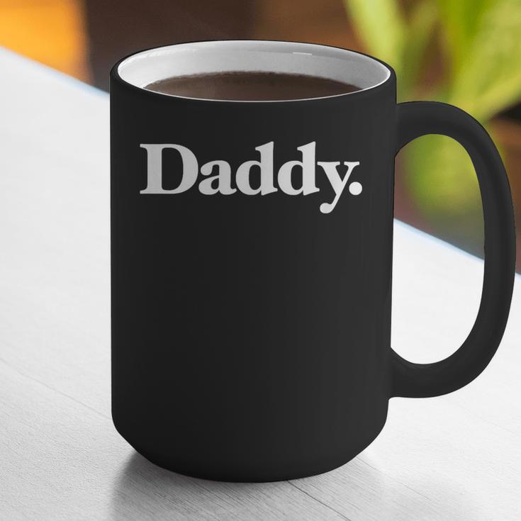 The Word Daddy A That Says Daddy Graphic Print Coffee Mug