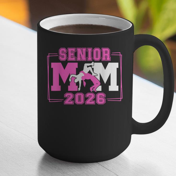 Wrestling Senior Mom Wrestling Senior 2026 Graduation Graphic Print Coffee Mug