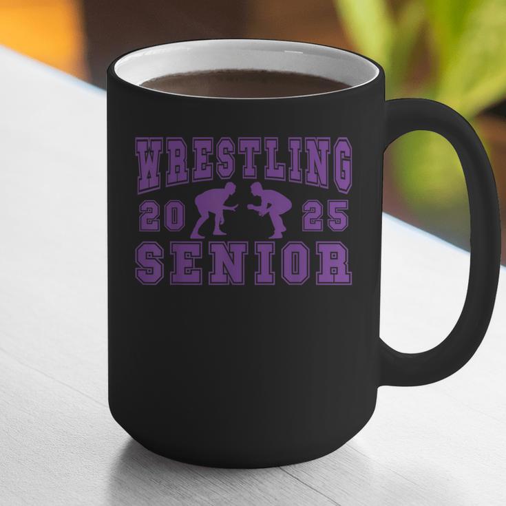 Wrestling Senior Night Wrestling Senior 2025 Graduation 49 Graphic Print Coffee Mug
