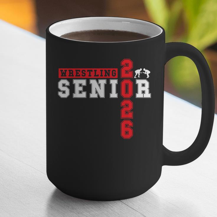 Wrestling Senior Night Wrestling Senior 2026 Graduation 13 Graphic Print Coffee Mug