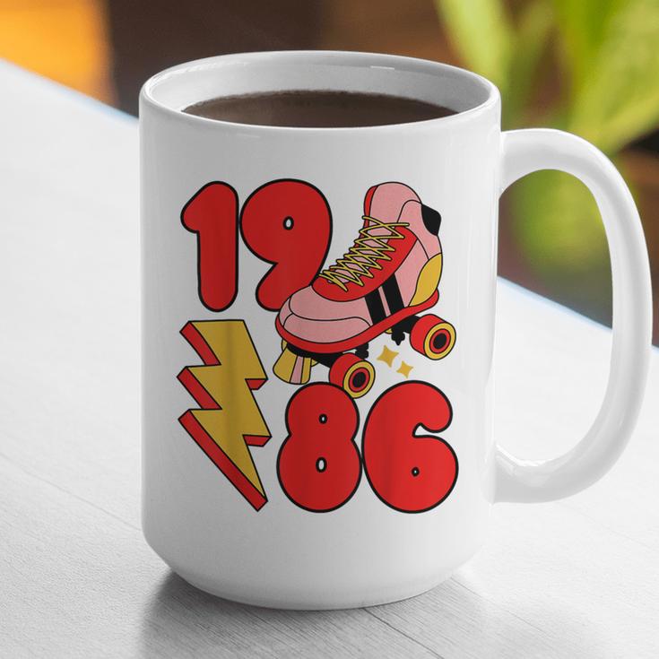 1986 Retro Roller Skate Vintage 80s Nostalgia Collector Graphic Print Coffee Mug 1986 Retro Roller Skate Vintage 80s Nostalgia Collector Graphic Print Coffee Mug