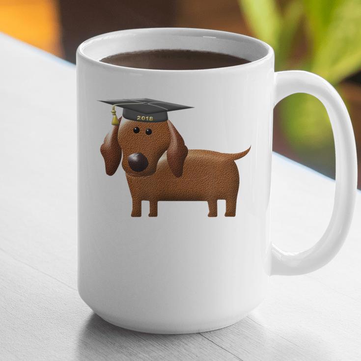 2018 Dog Graduation Shirt Dachshund Graduation For Men Women Kids Graphic Print Coffee Mug